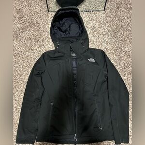 The North Face Black Coat w/Detachable Hood